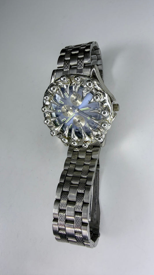 Spiked Blue Watch