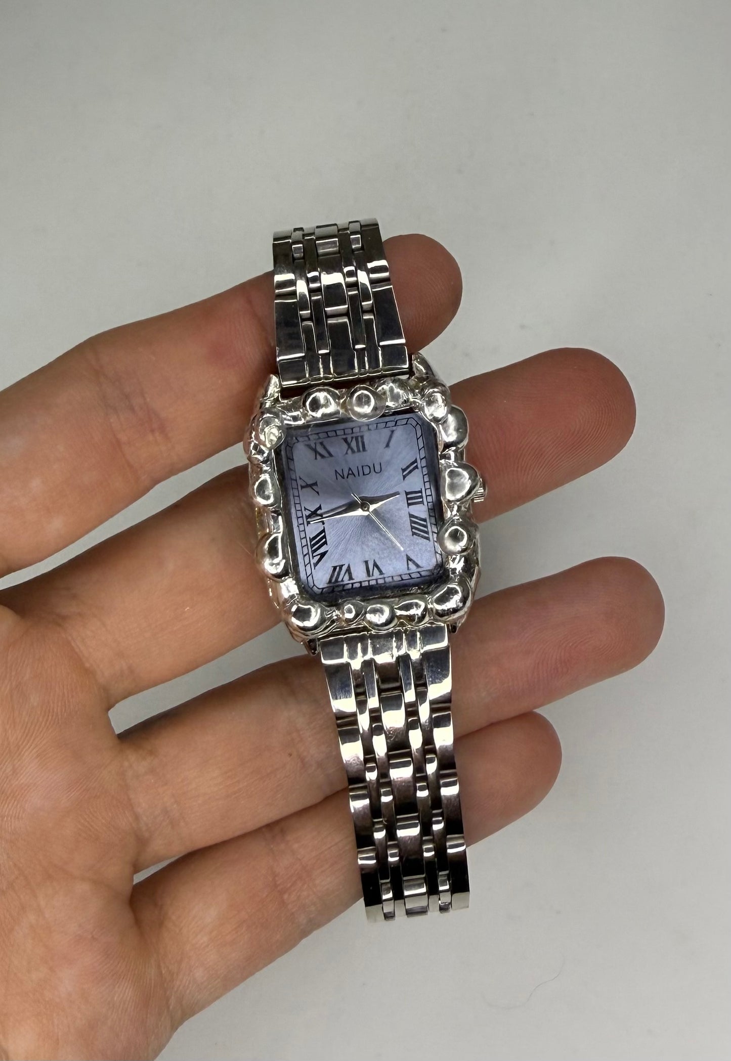 Blue bubble watch