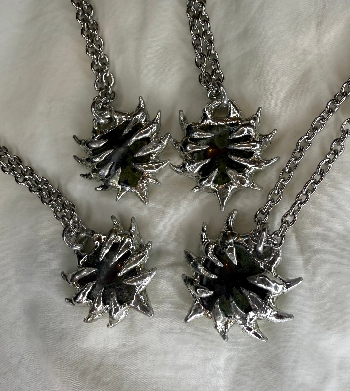 Bloodstone Spiked Hearts