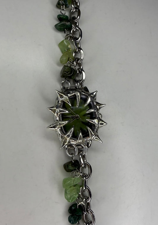 Green Crystal Watch