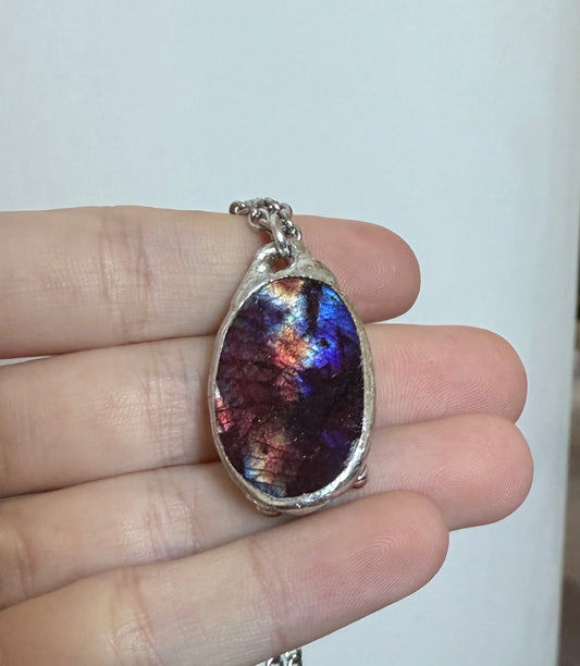 Rainbow Labradorite Necklace