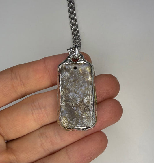 Fossilised Coral Necklace