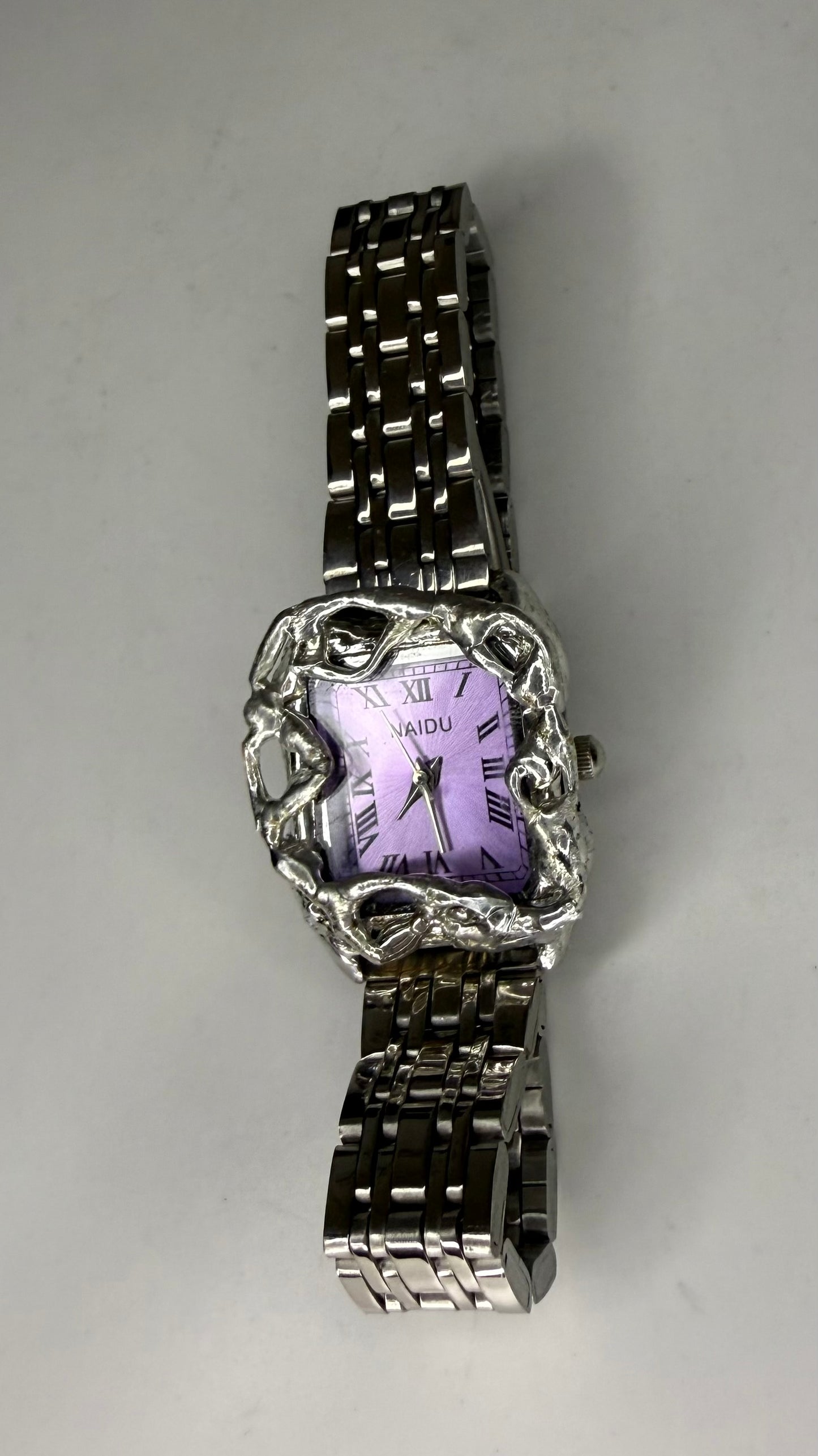Purple wavy watch