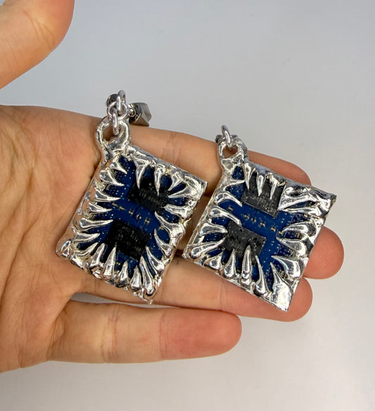 Circuit Board Earrings