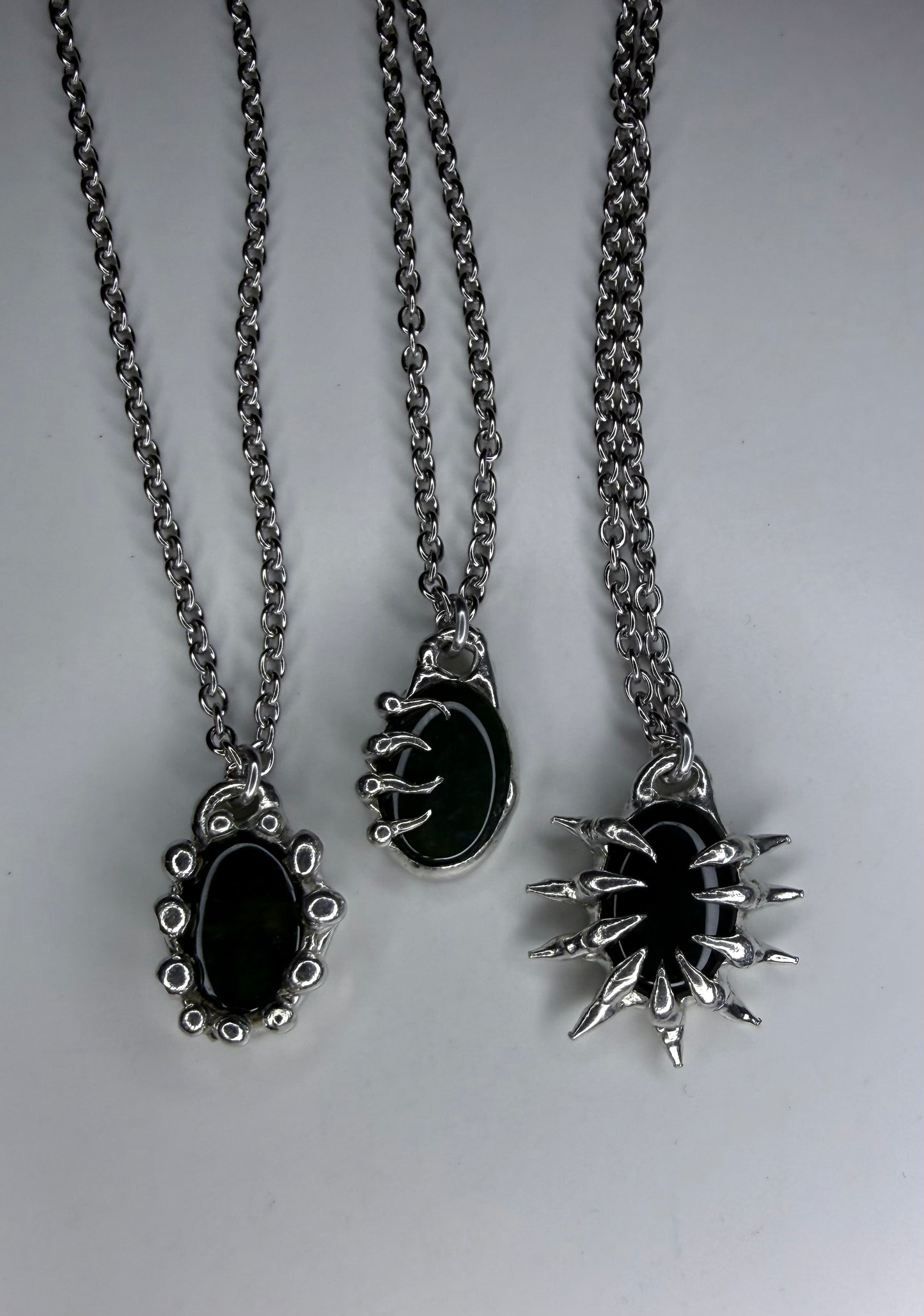 Moss Agate Necklaces