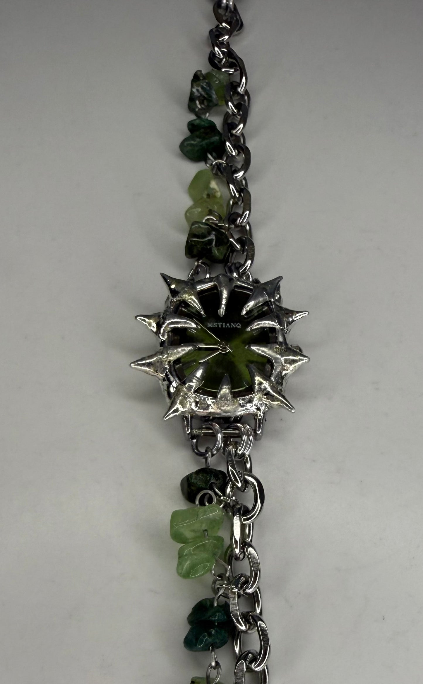 Green Crystal Watch