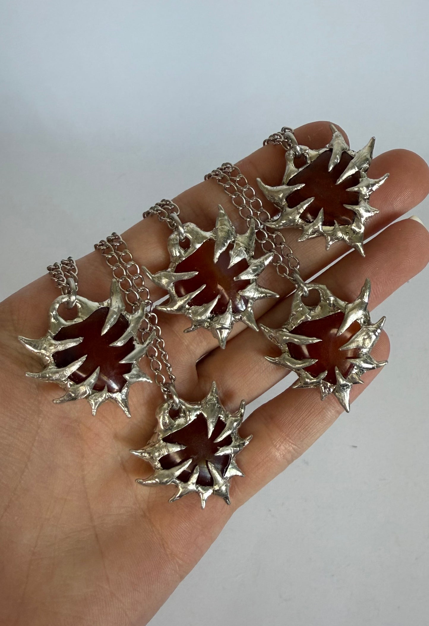Spiked Heart Necklace