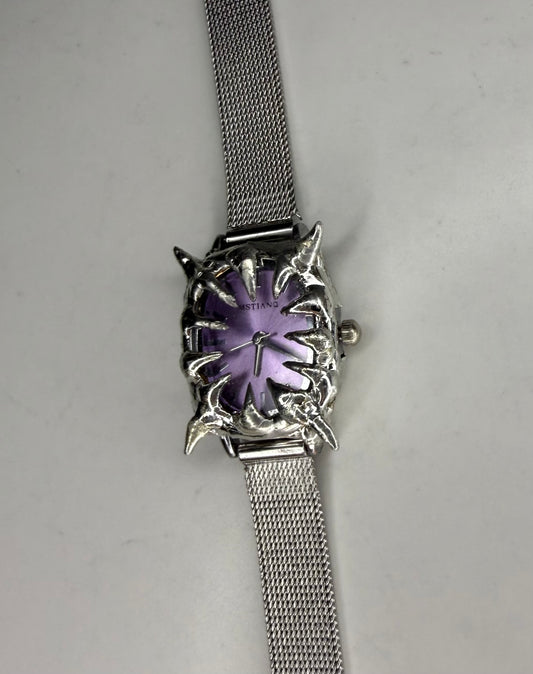 Purple Spiked Watch