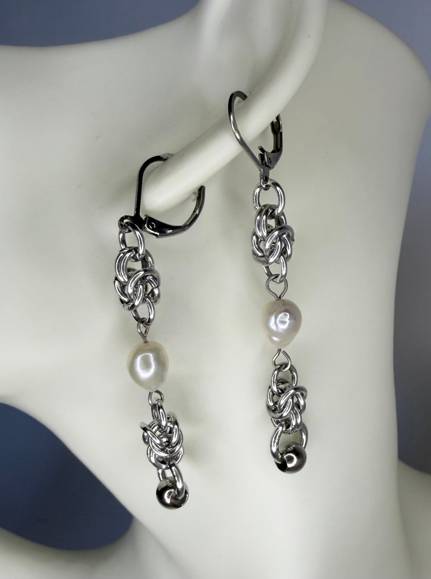Pearly Drop Earrings