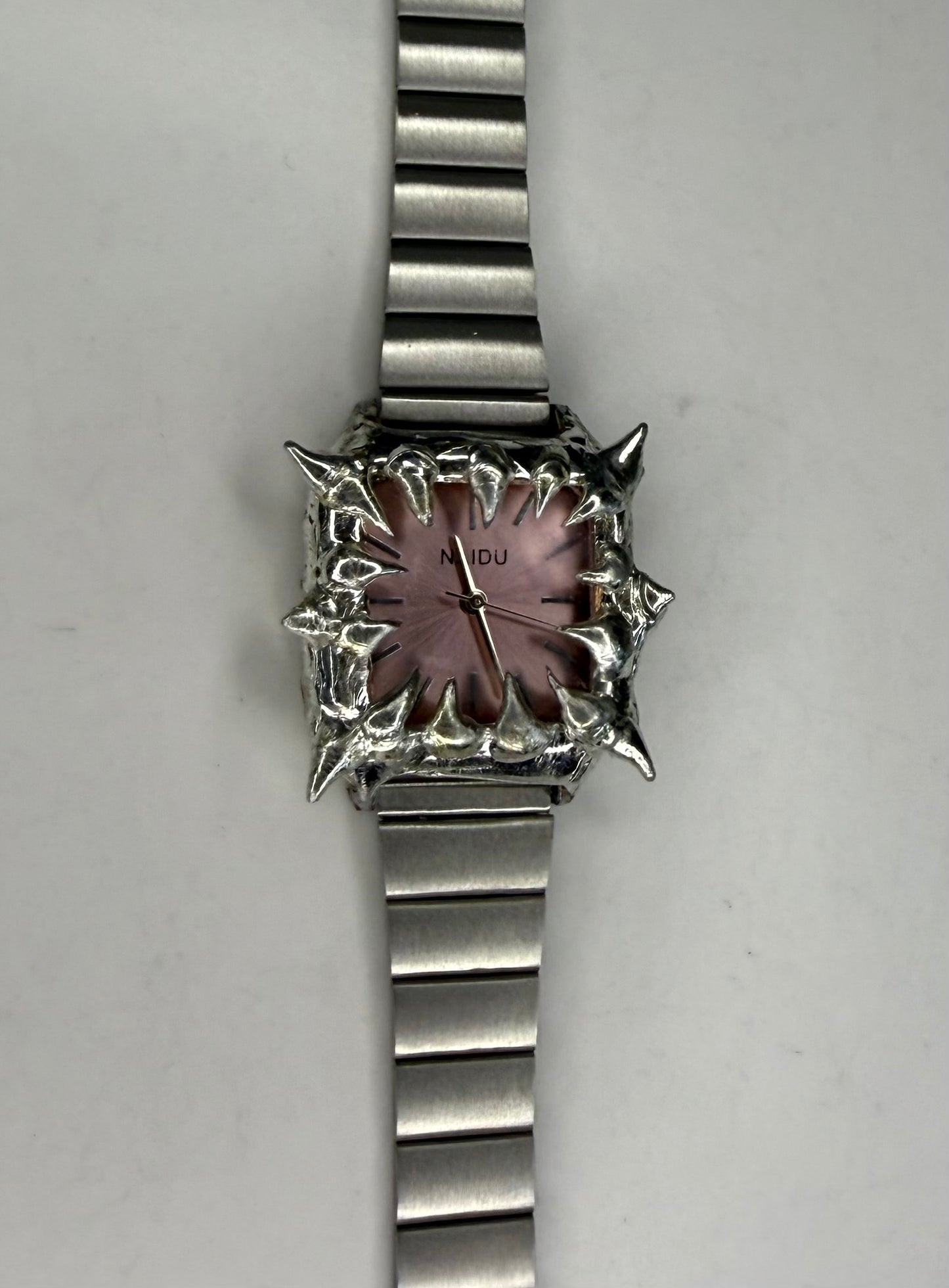 Pink Spiked Watch