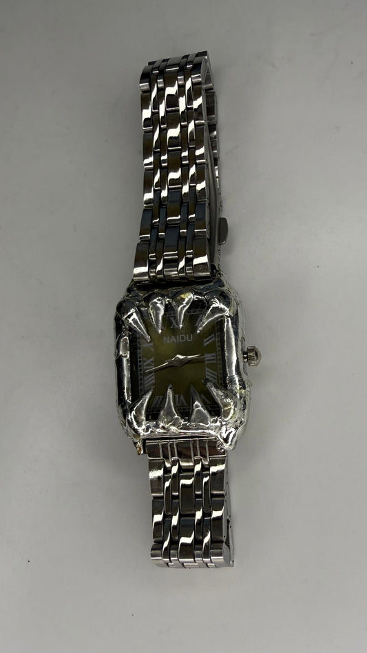 Green Spiked Watch