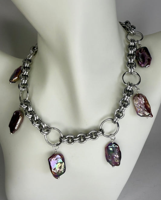 Pearl Links necklace