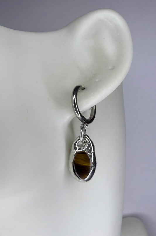 Tigers Eye Earrings No.2
