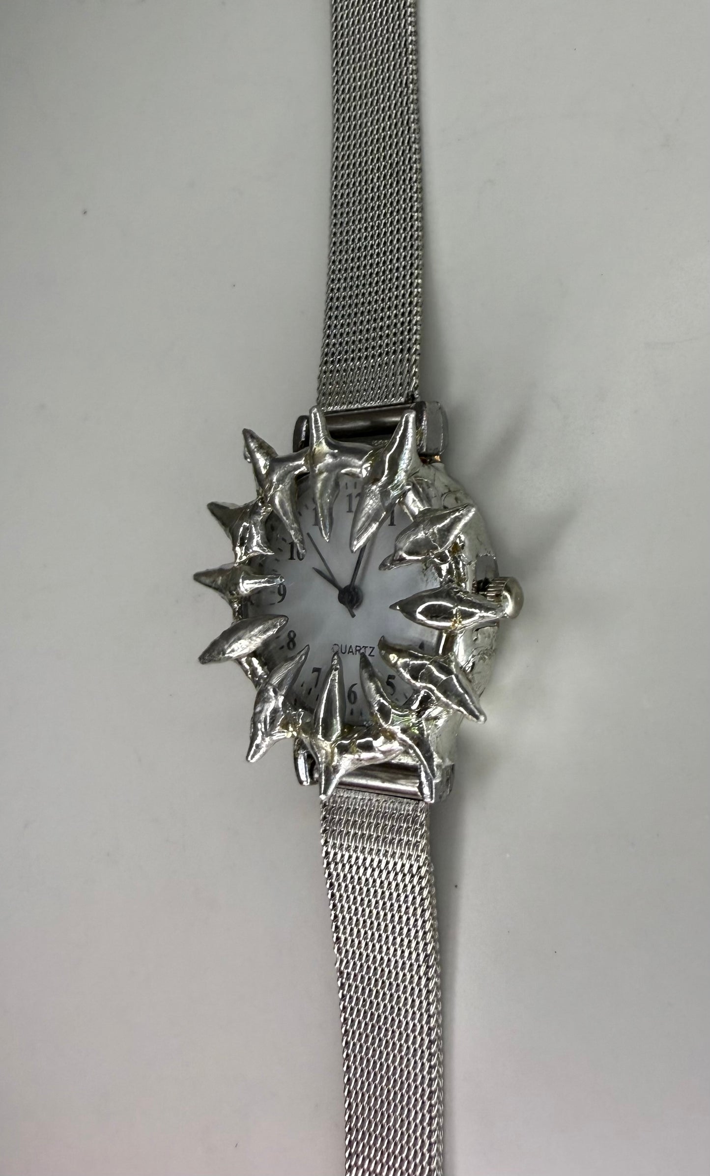 Spiked Round Watch