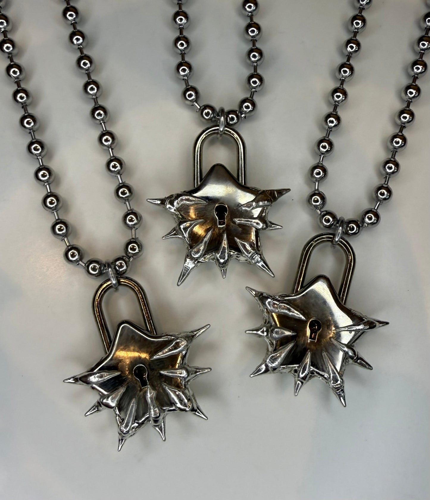 Star Lock Necklace
