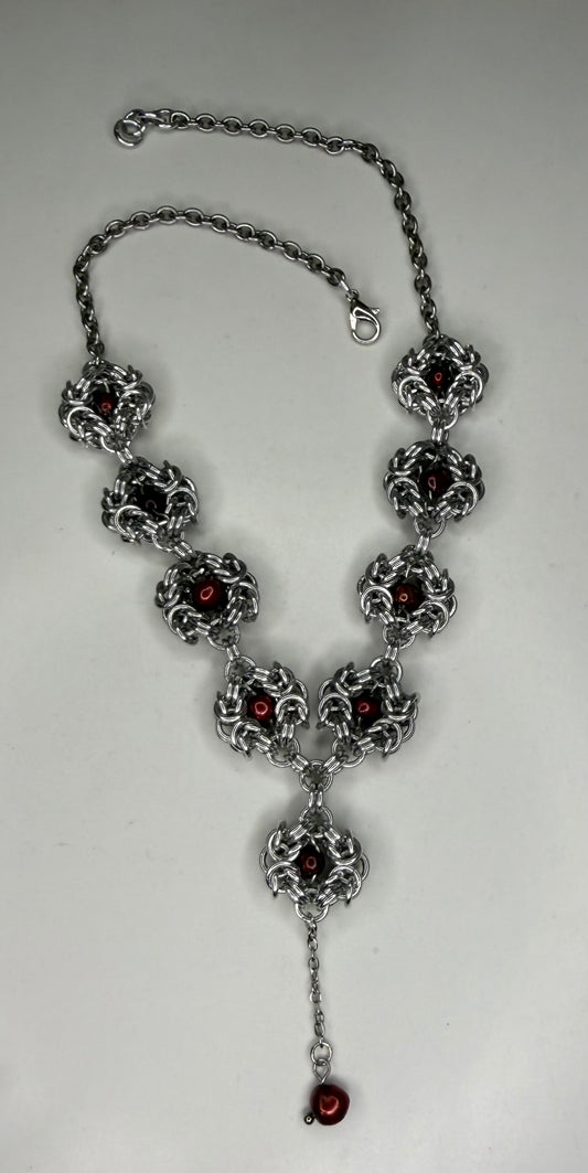 Aurora Necklace (Red)