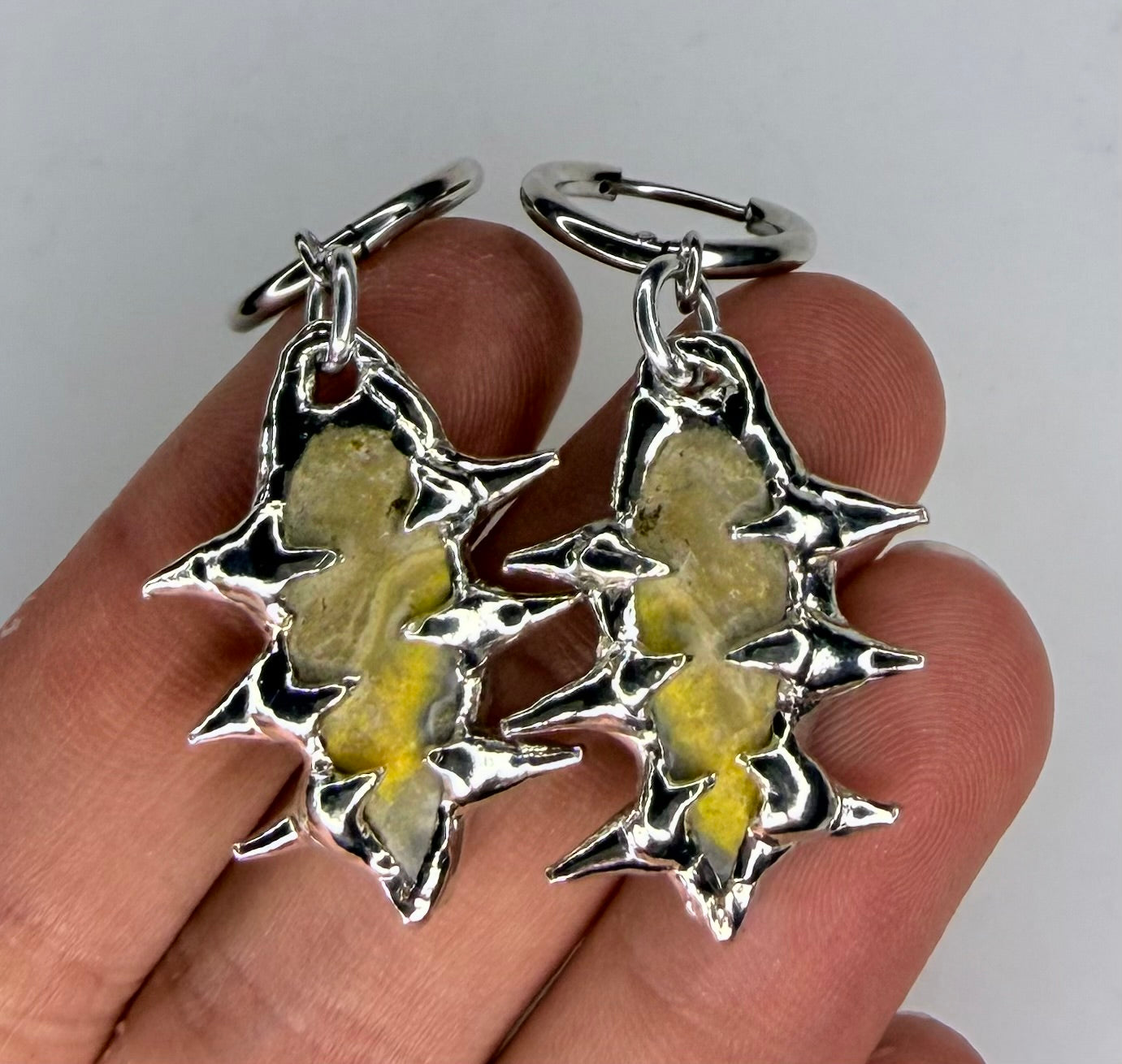 Bumblebee Jasper Earrings