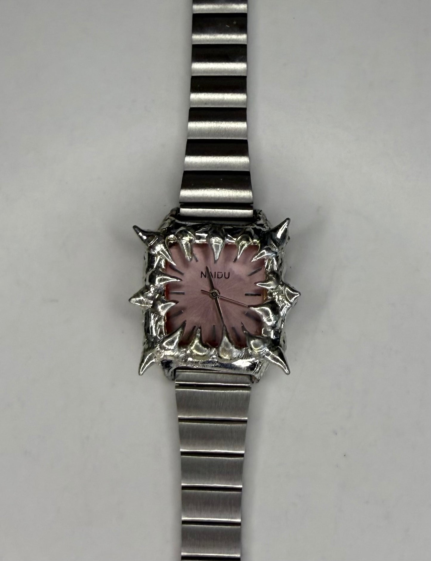 Pink Spiked Watch