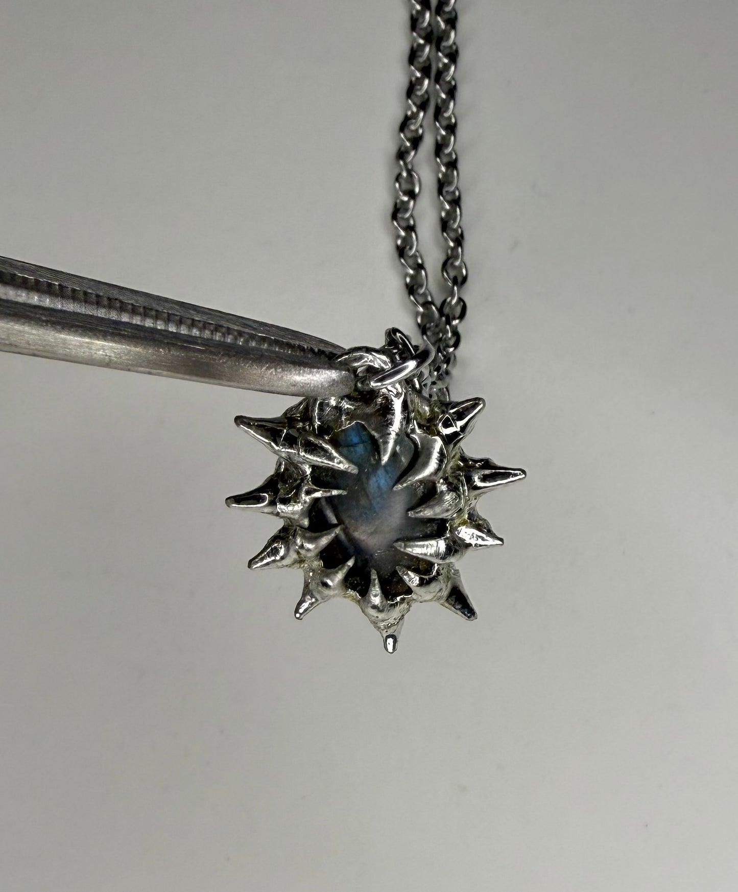 Small spiked labradorite