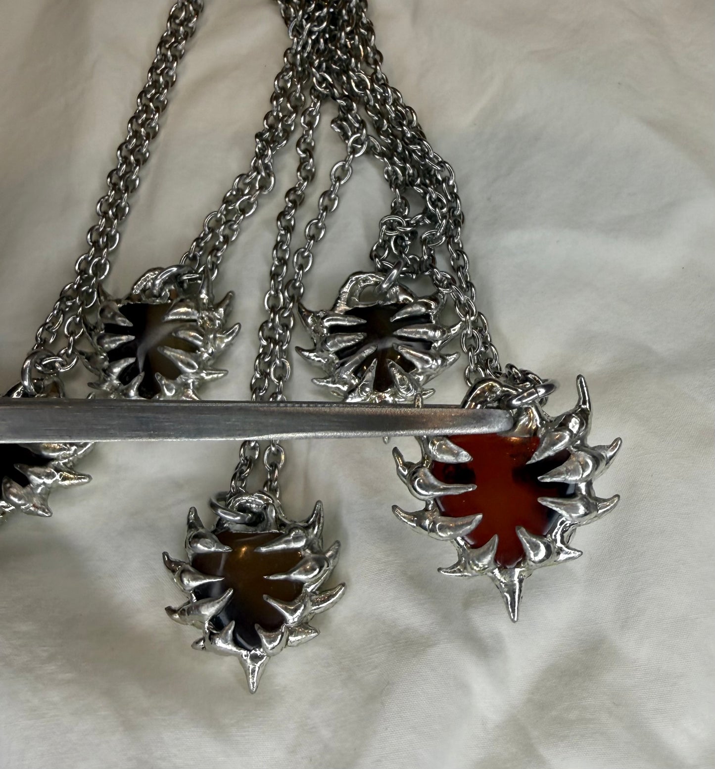 Thorn Carnelian Hearts