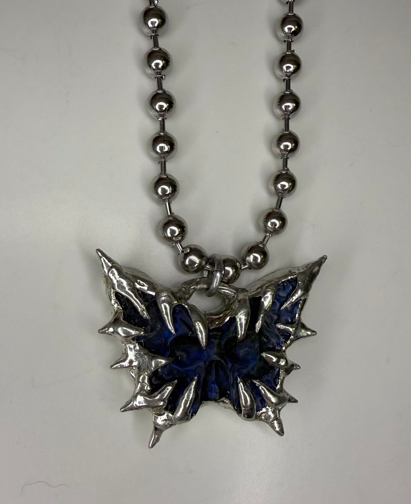 Skull Butterfly Necklace