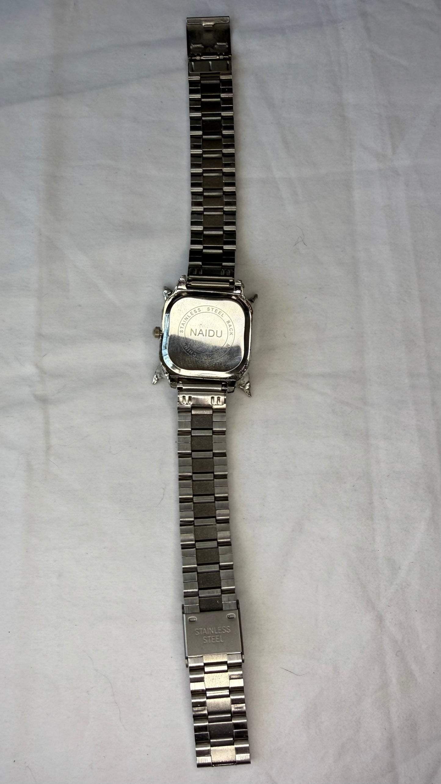 Blue spiked watch