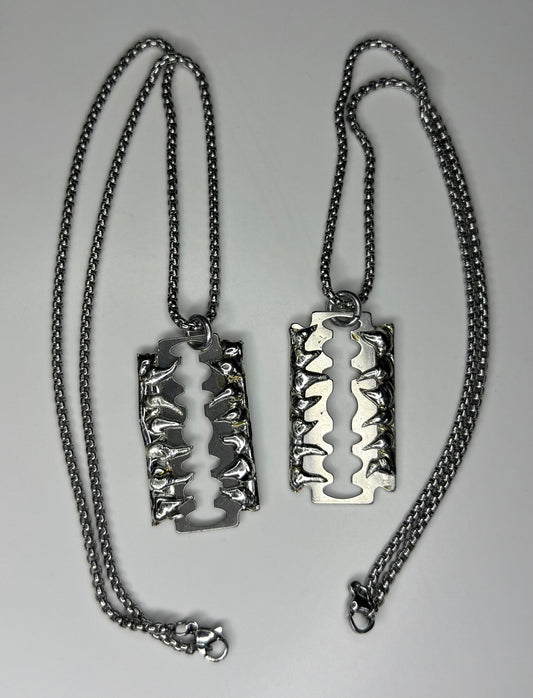 Razor Blade Necklace
