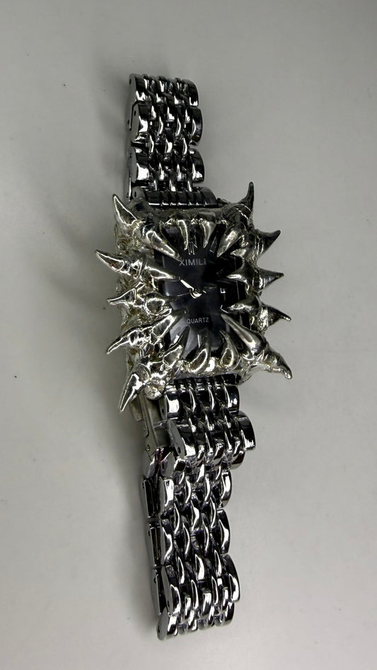 Black Spiked Watch