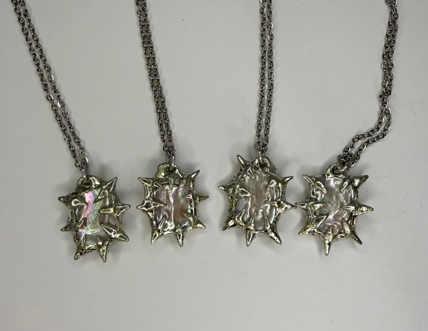 Light Pink Pearl Necklaces