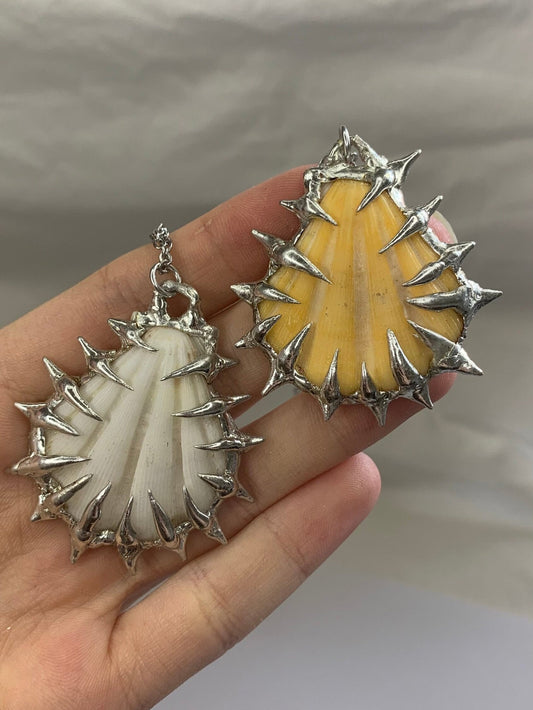 Spiked Shell Necklace