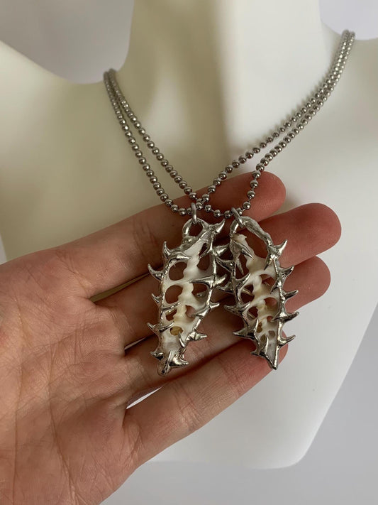 Shell Slice Necklace