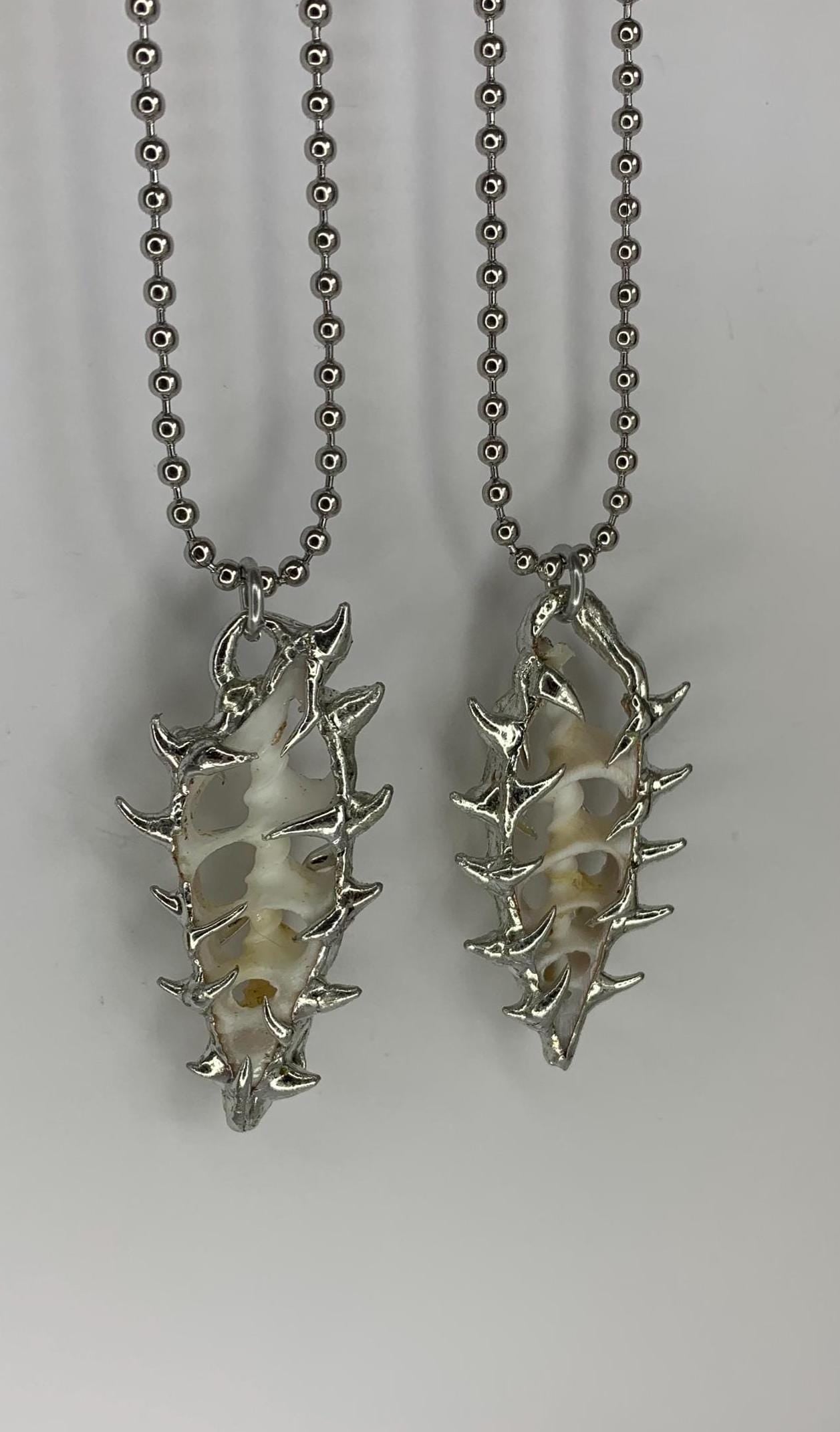 Shell Slice Necklace