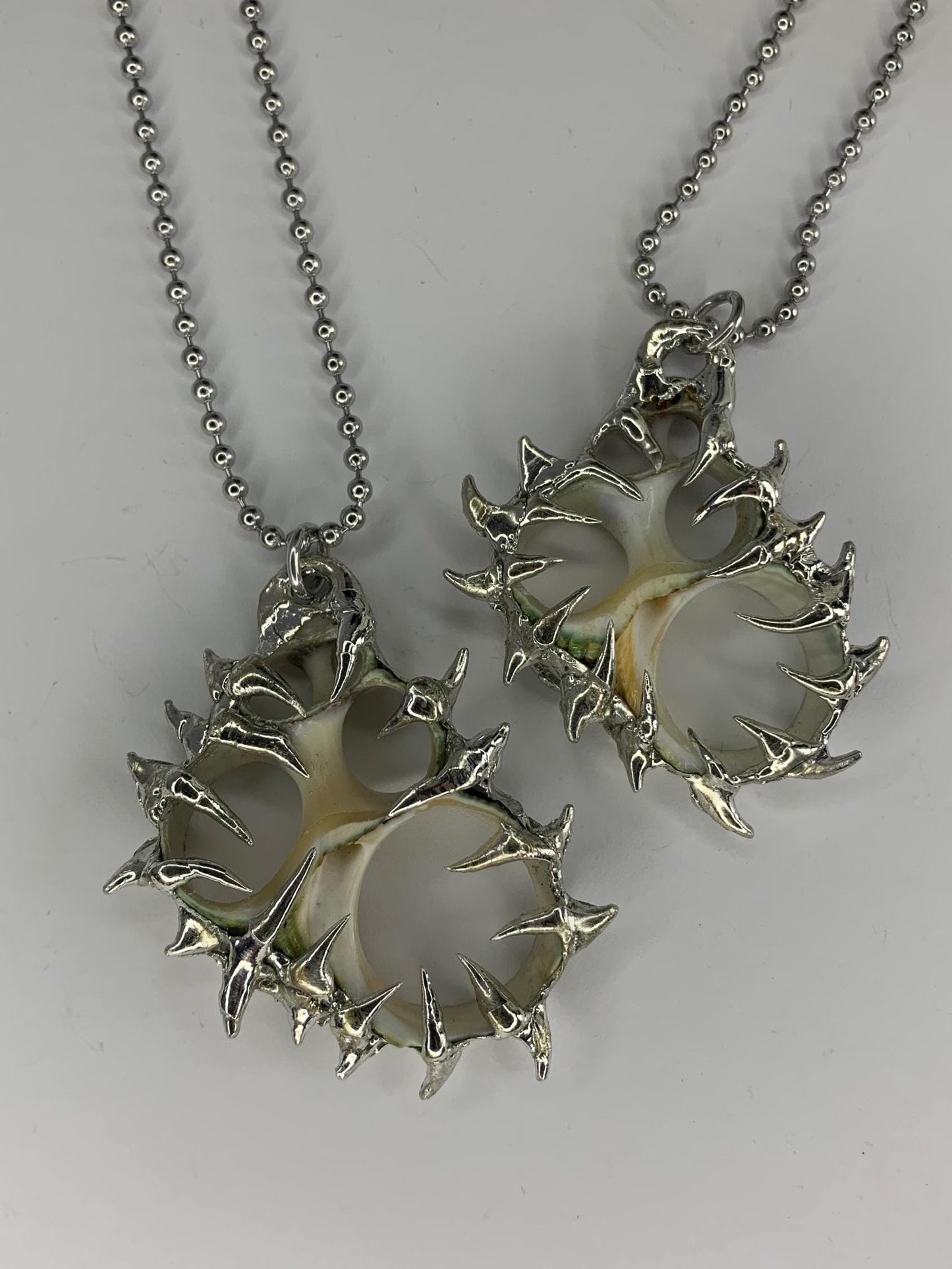 Spiked Shell Necklace