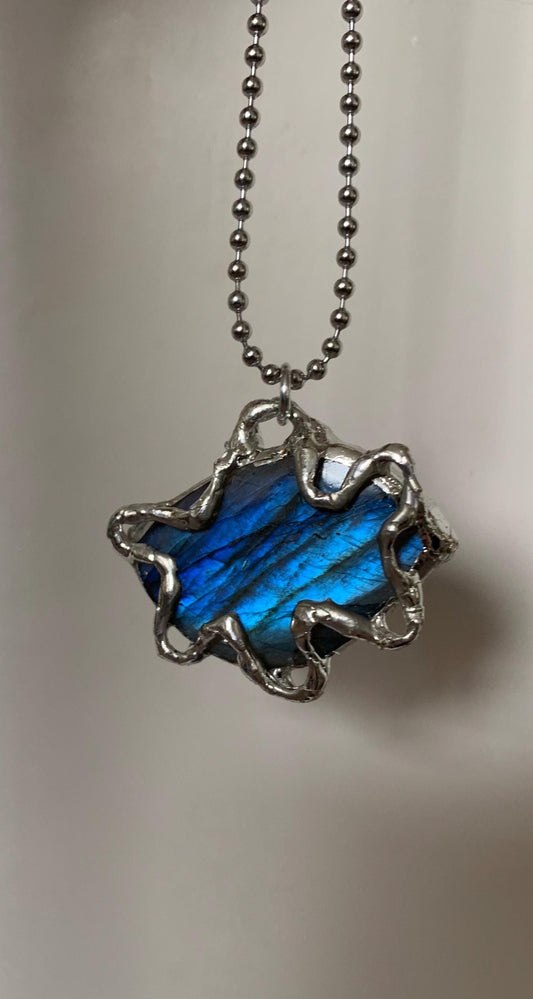 Blue Labradorite Necklace