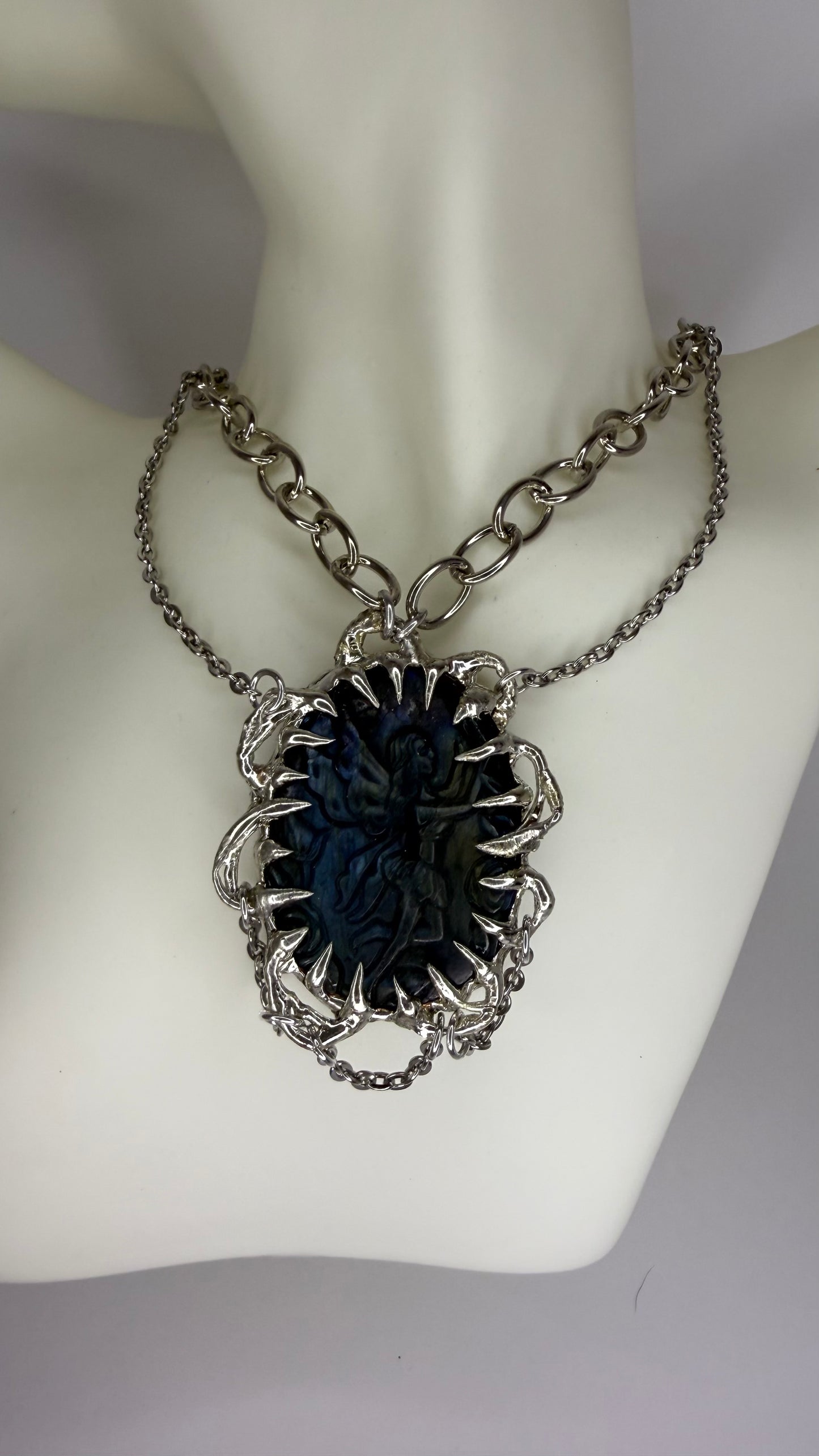 Fairy Carving Necklace