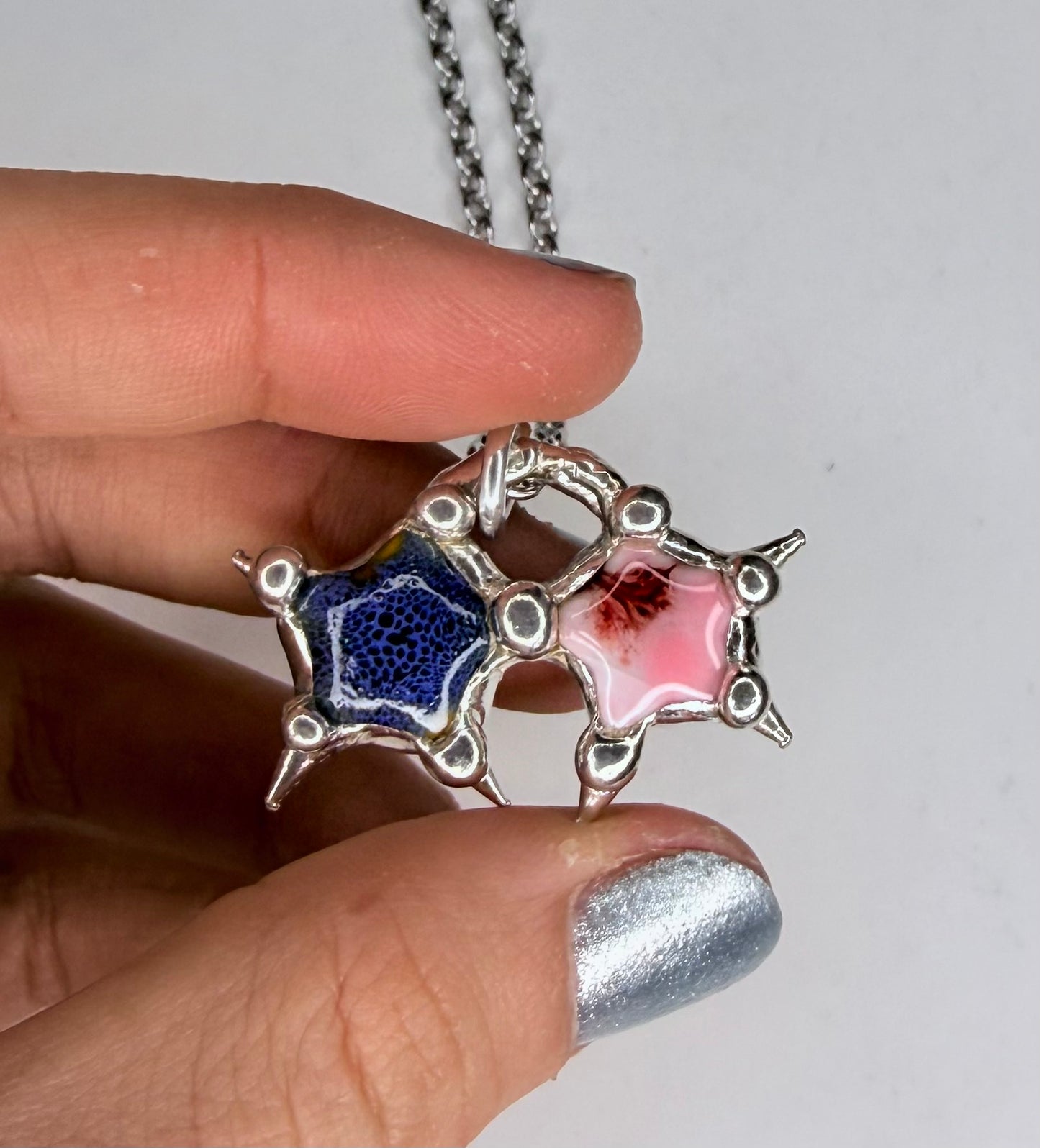 Double Star Necklace