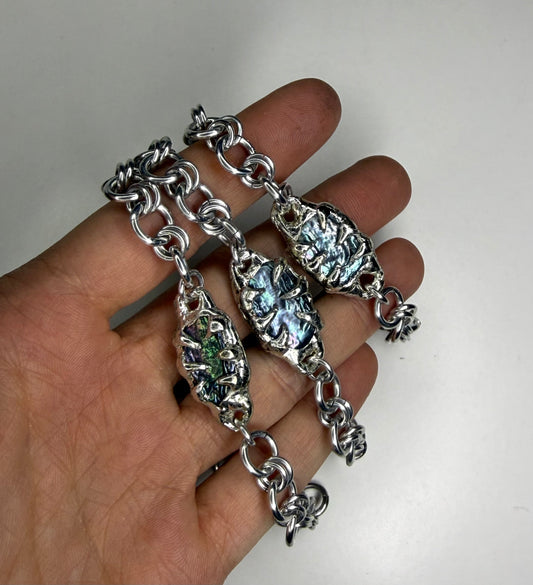 Spiked Bracelet (dark pearl)