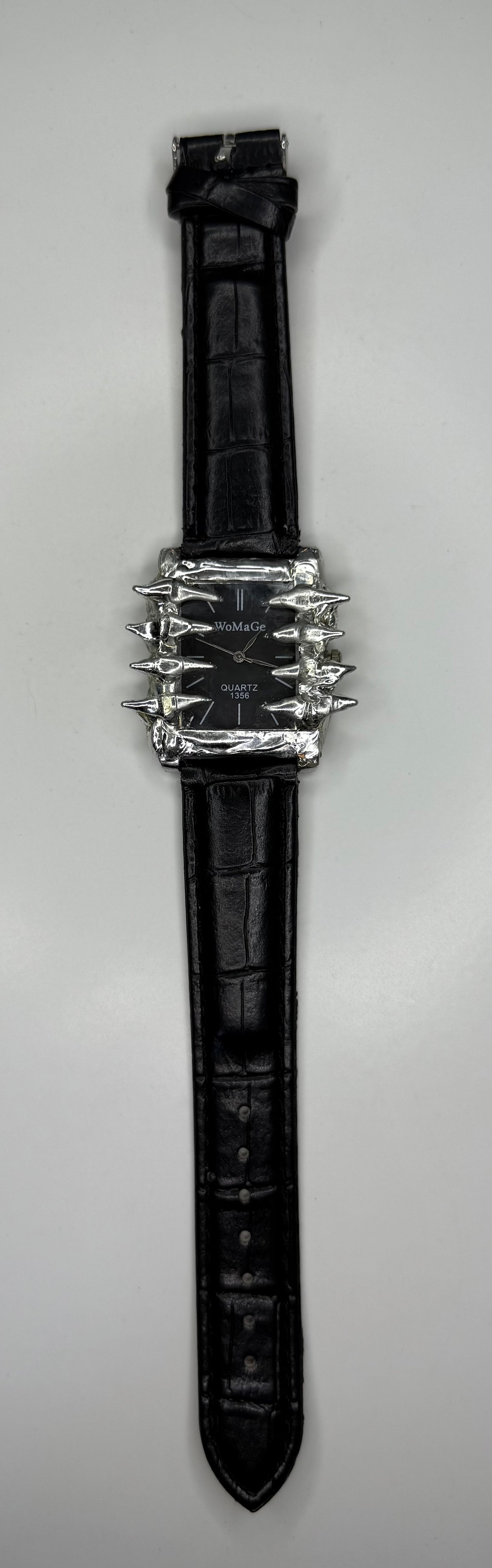 Black Spiked Watch