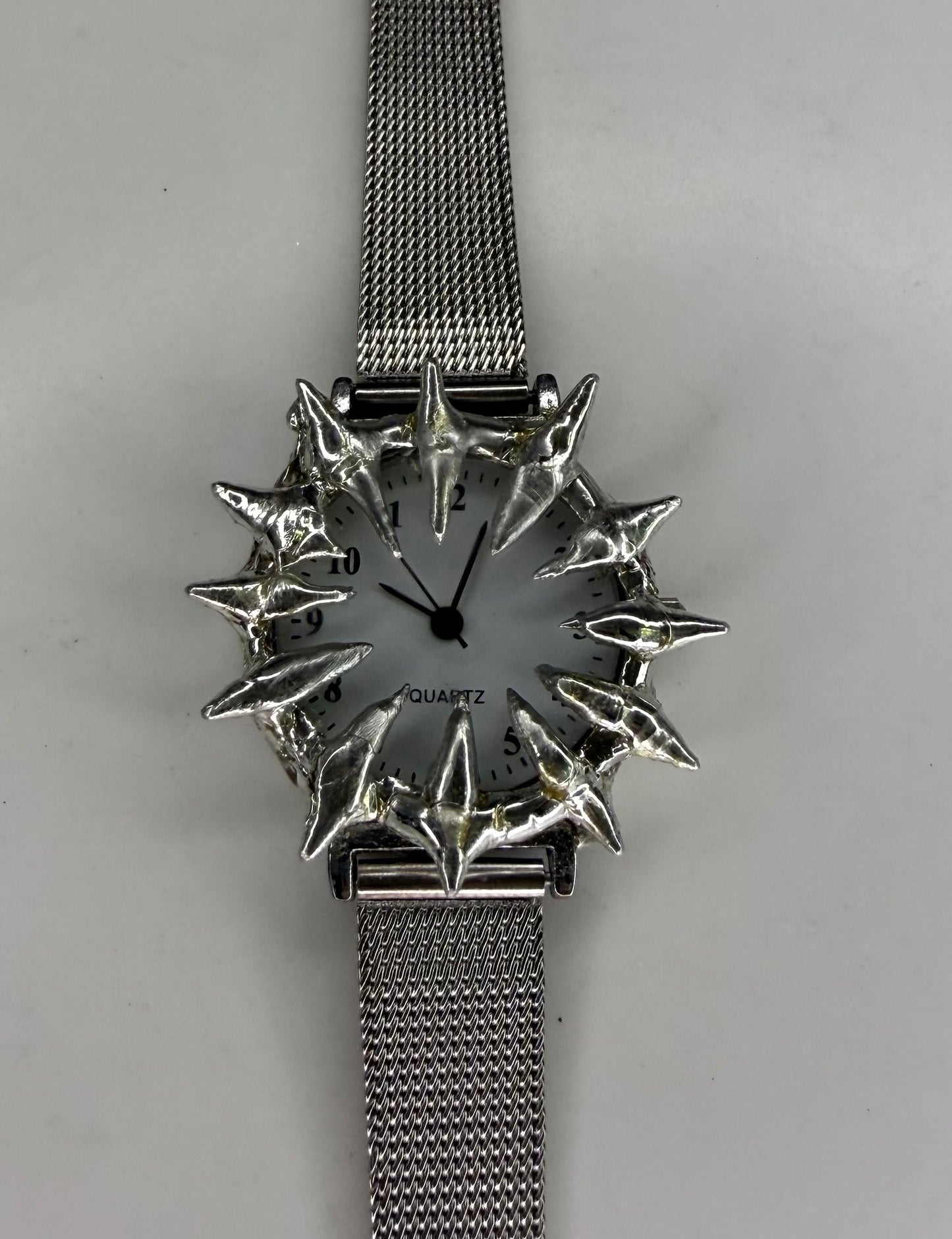 Spiked Round Watch