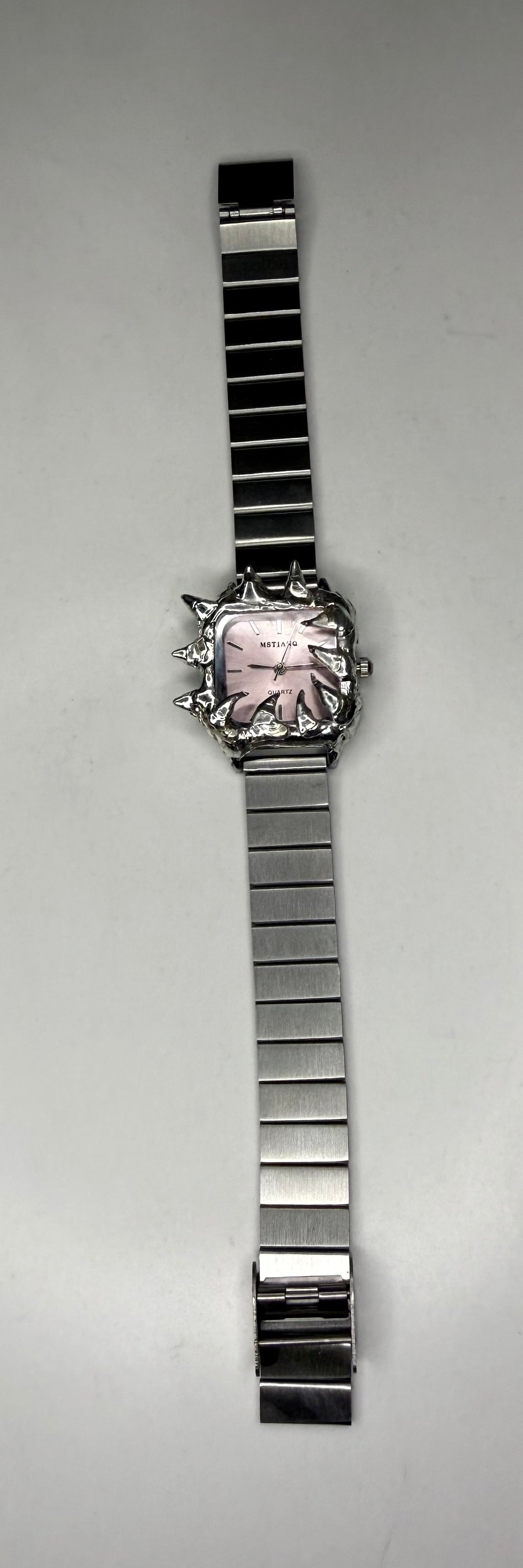 Pink Spiked Watch