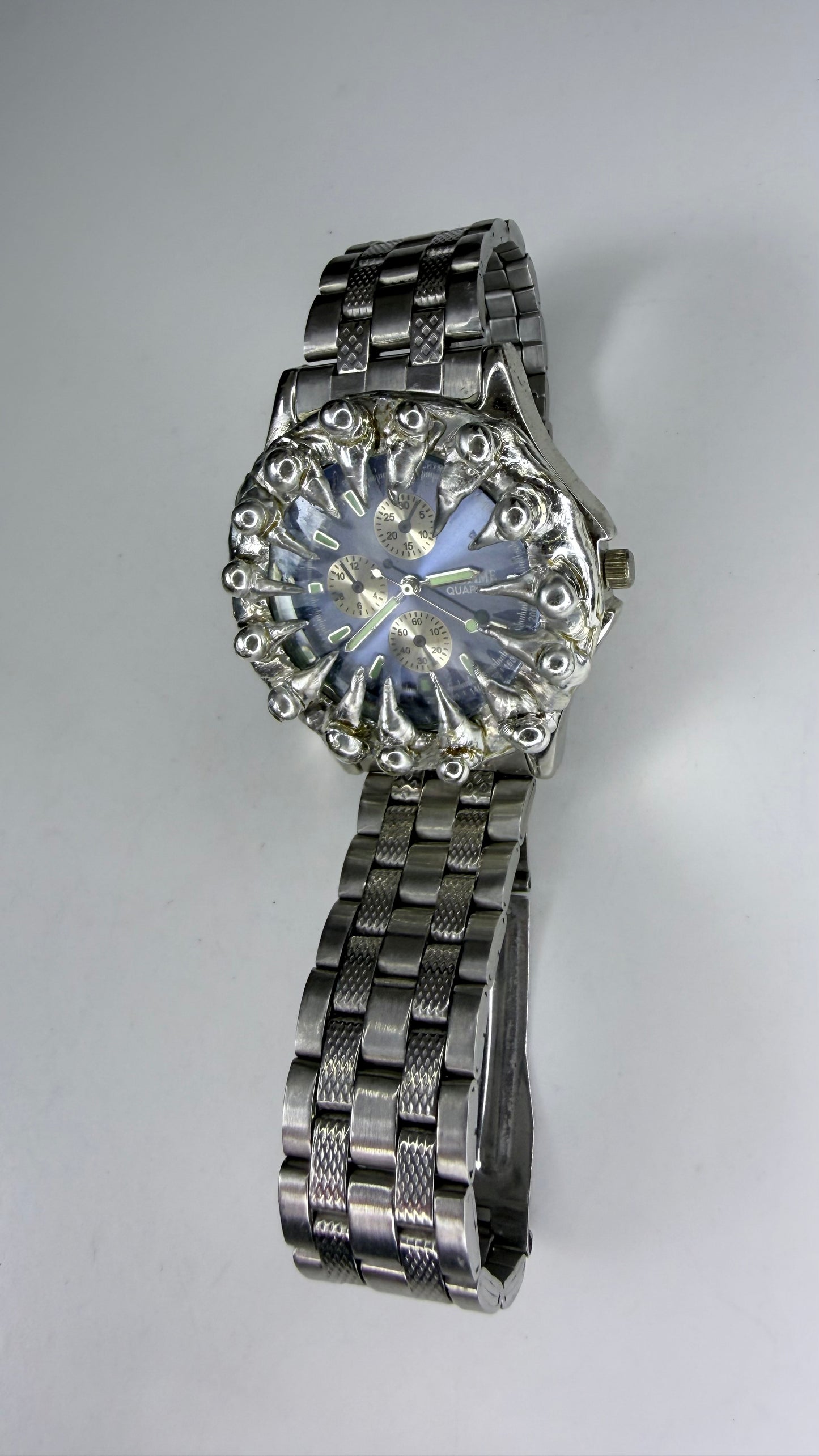 Spiked Blue Watch