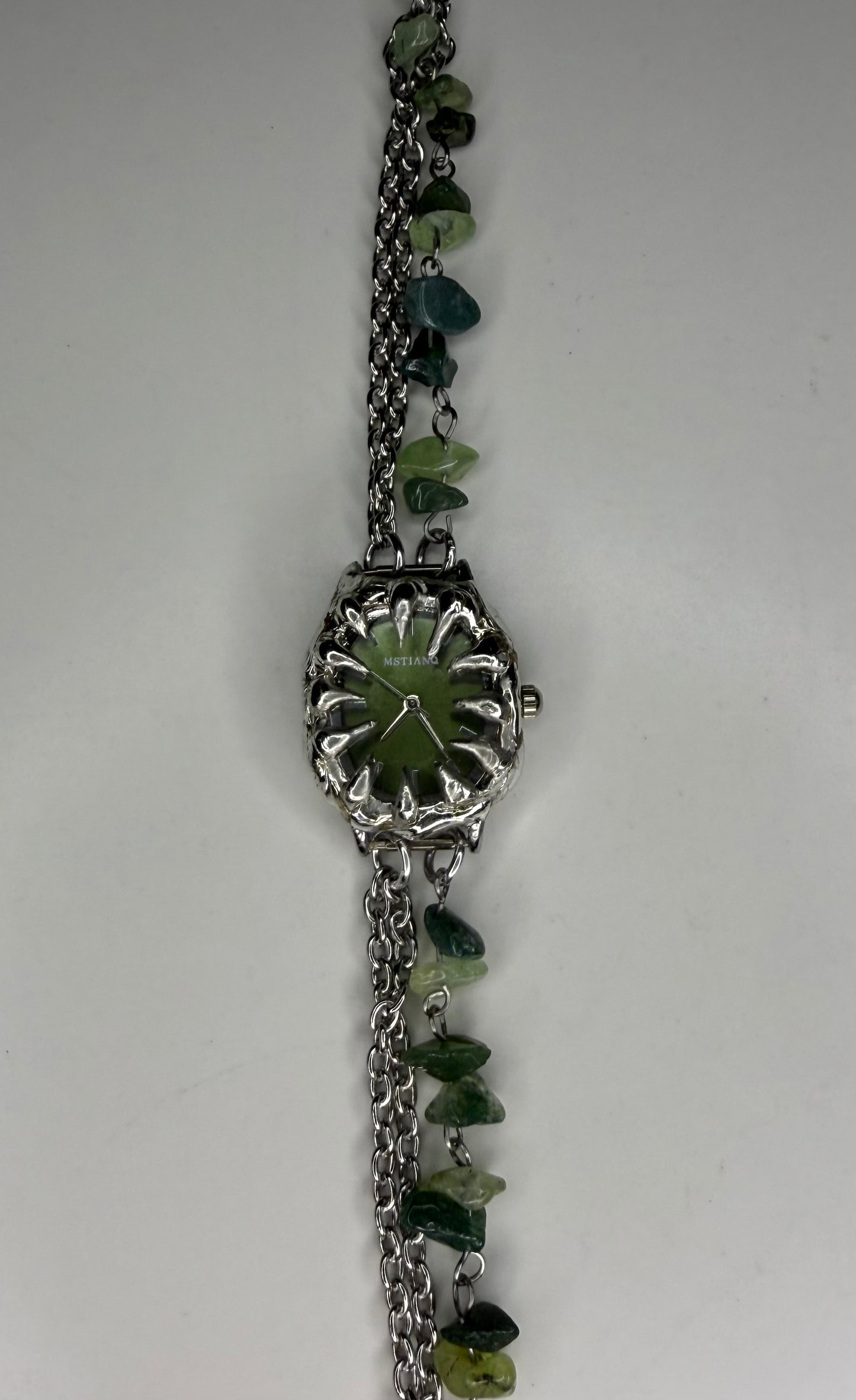 Green Crystal Watch