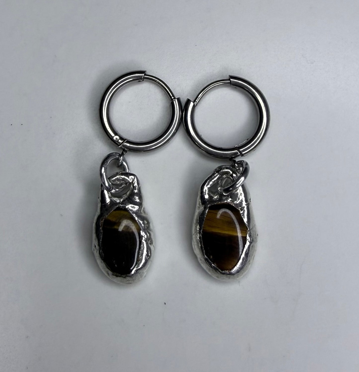 Tigers Eye Earrings No.2