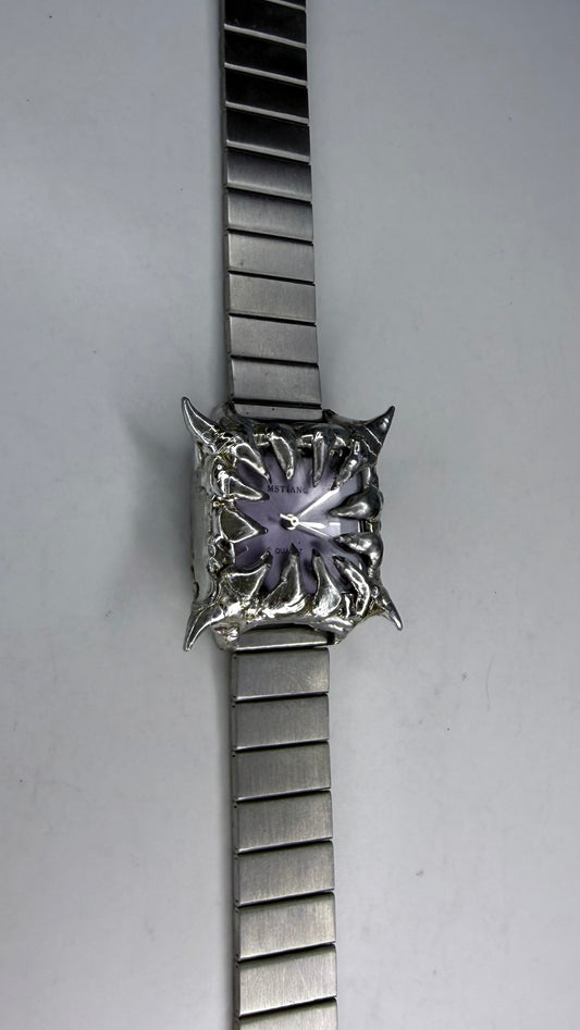 Purple Spiked Watch