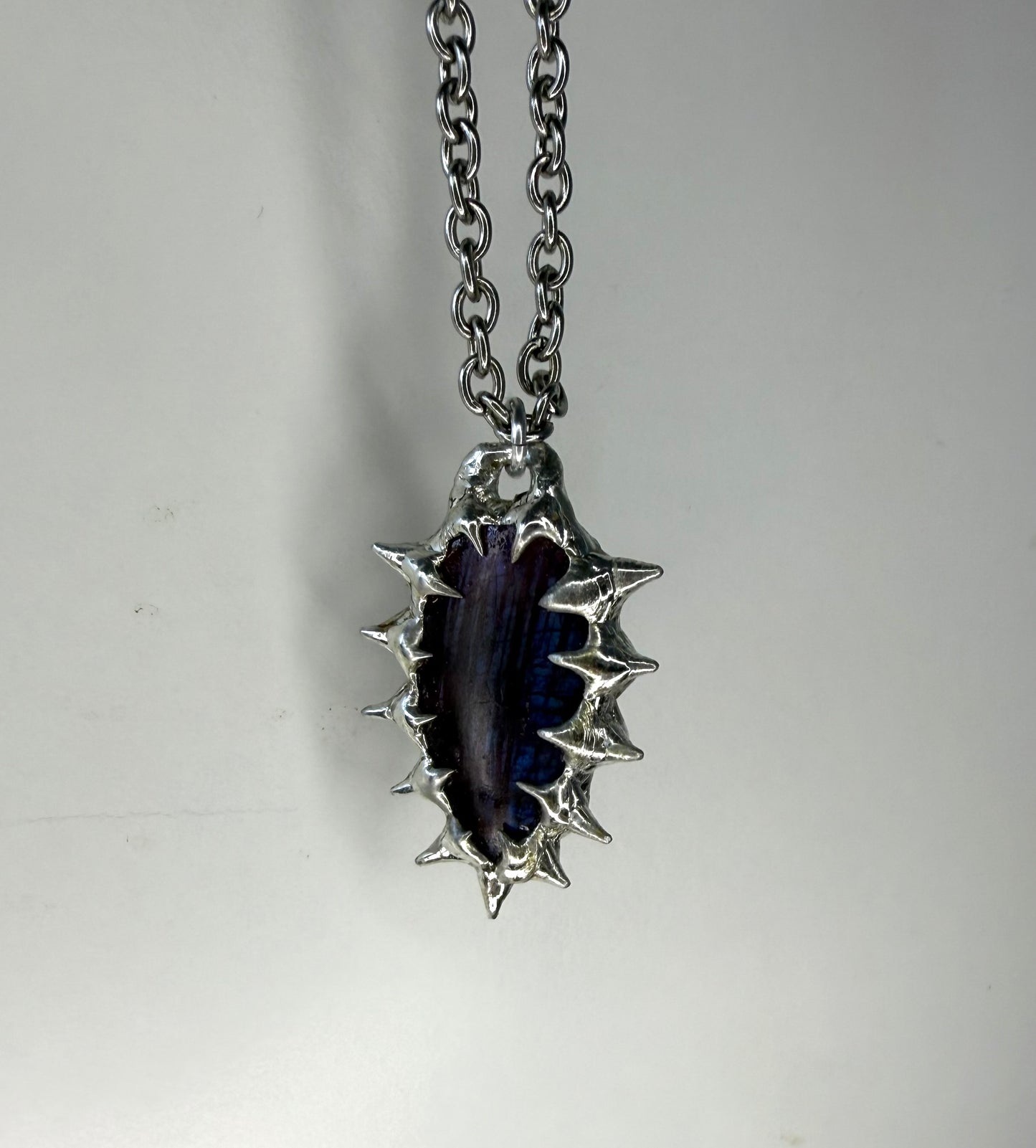 Purple and Blue labradorite