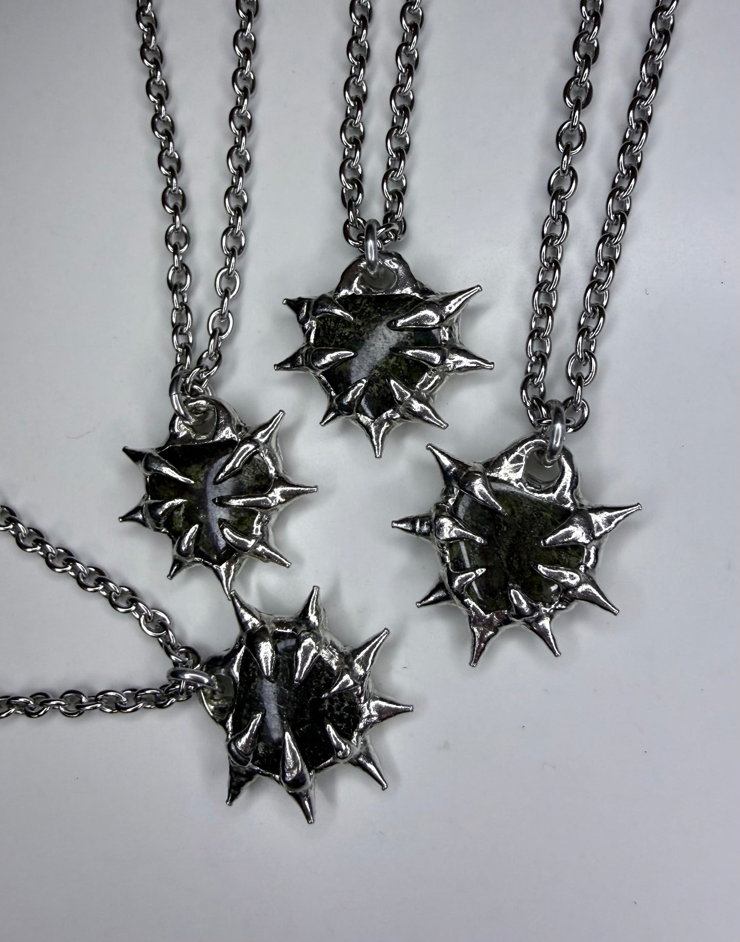 Bloodstone Spiked Hearts