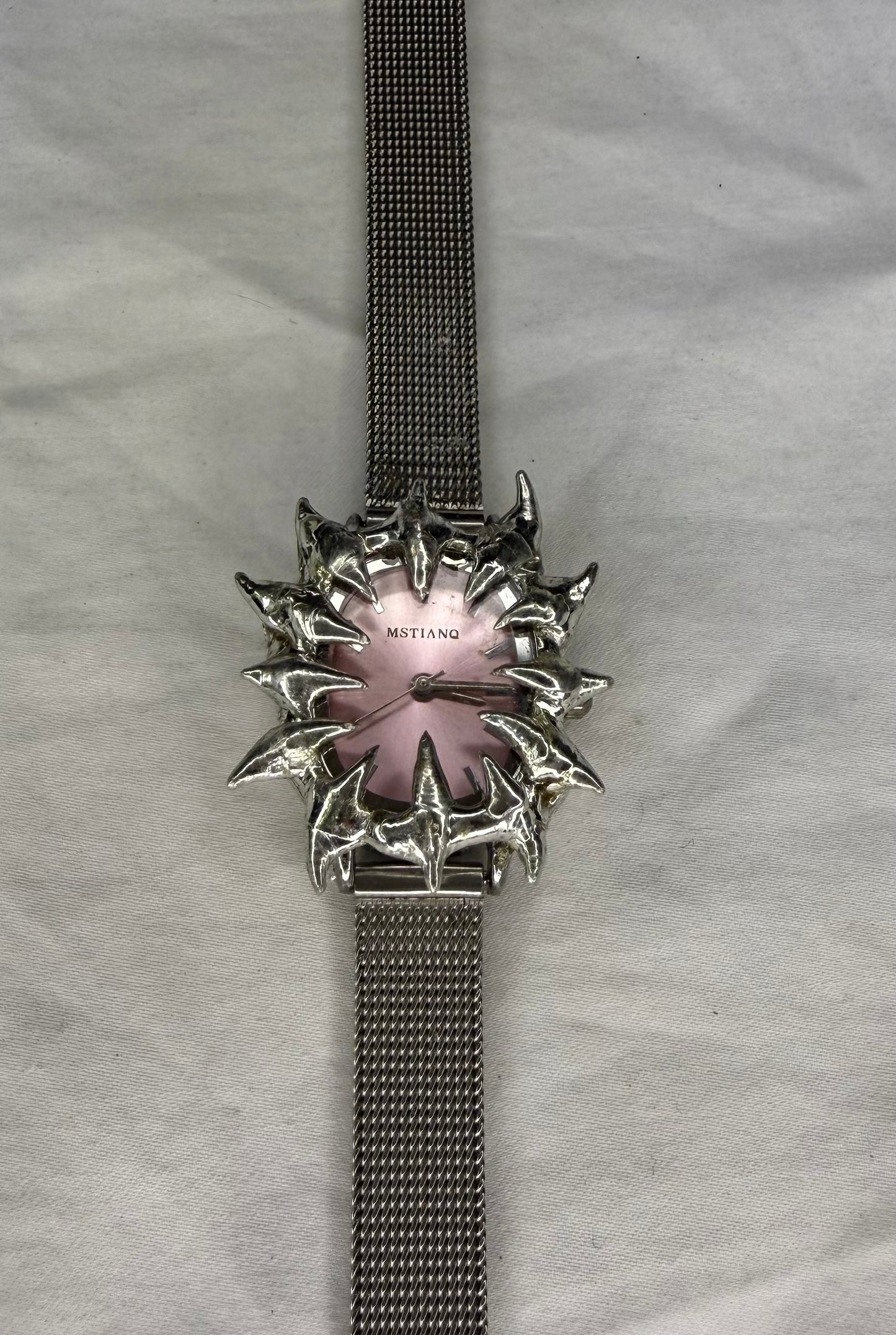 Pink oval watch