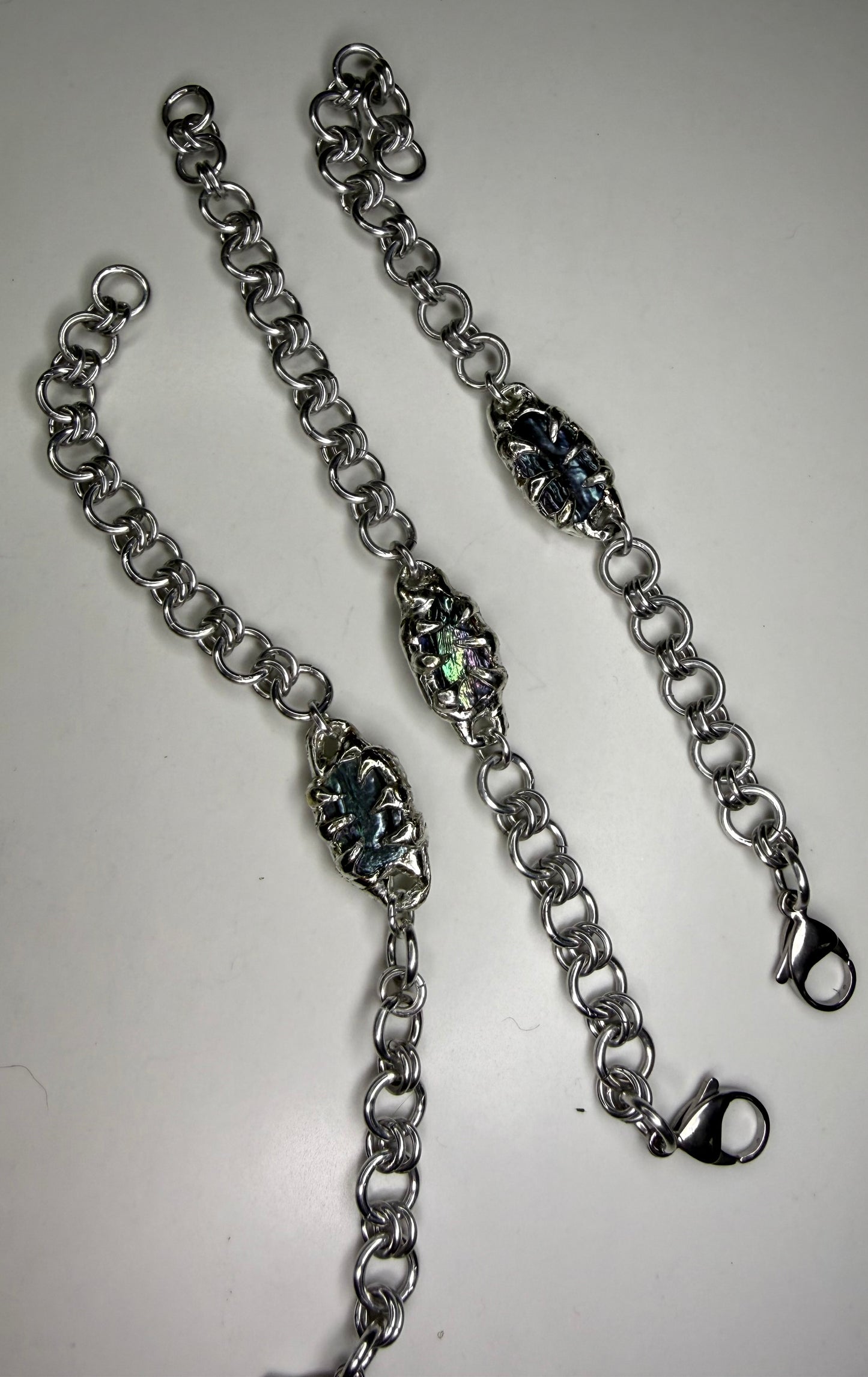 Spiked Bracelet (dark pearl)