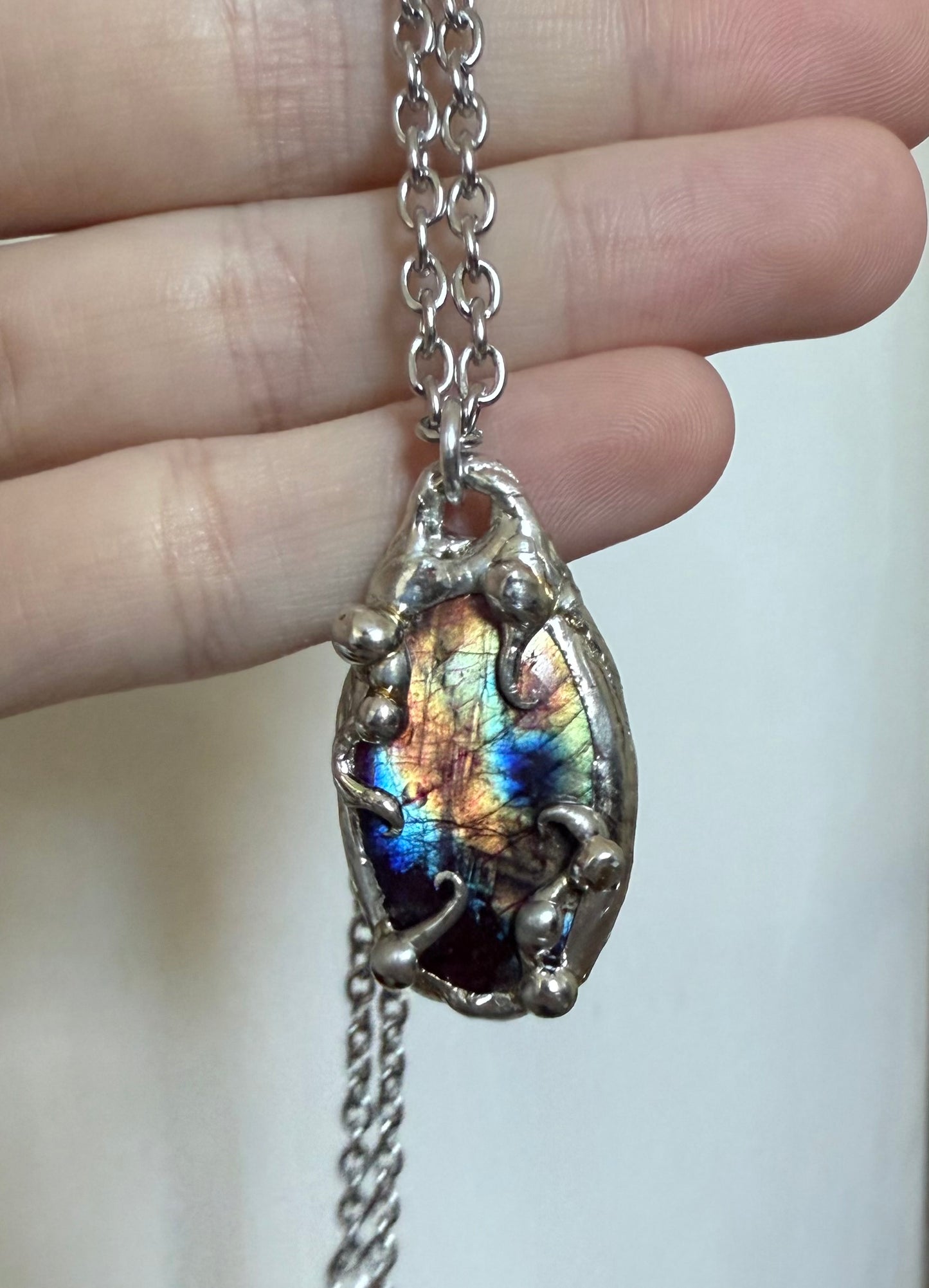 Rainbow Labradorite Necklace