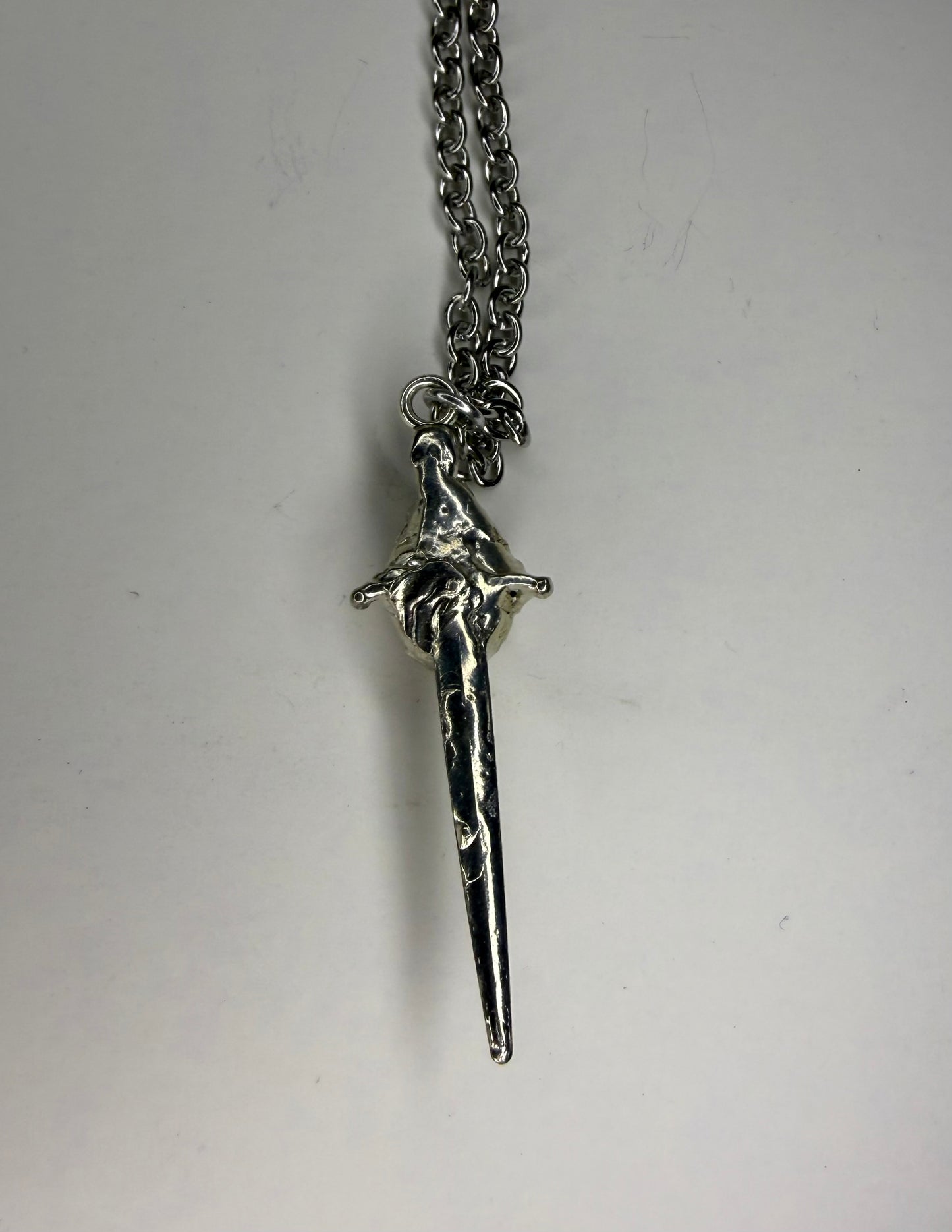 Tigers Eye Sword Necklace